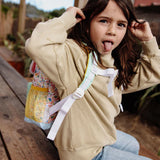 תיק גב מרובע - Happiness