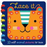 ספר אינטראקטיבי לפעוטות השחלת שרוכים