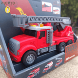 משאית מנוף עם קולות ותאורה