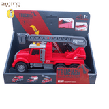 משאית מנוף עם קולות ותאורה