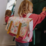 תיק ילקוט - Flower Artwork