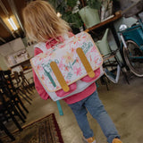 תיק ילקוט - Flower Artwork