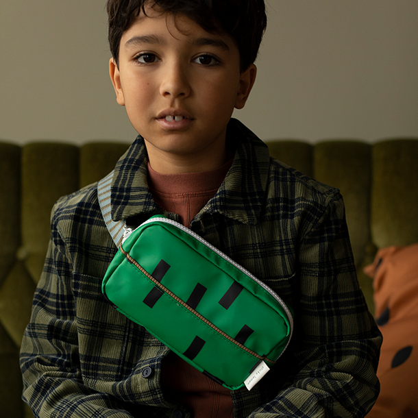 תיק פאוץ׳ פצפוצים ירוק - Sticky Lemon