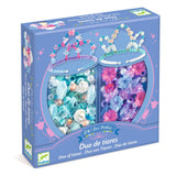 יצירה - כתרים בחרוזים כחול