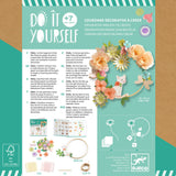 יצירה DIY - מסגרת פרחים