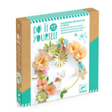 יצירה DIY - מסגרת פרחים