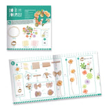 יצירה DIY - מסגרת פרחים