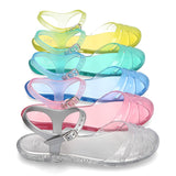 סנדלי Igor -אפור נצנצים Mara Mini