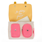 תיק ילקוט - Flower Artwork