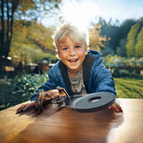 רובוטיקה לילדים - רובוט עכביש משגר דיסקים