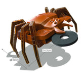 רובוטיקה לילדים - רובוט עכביש משגר דיסקים