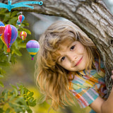 יצירה - הכנת מובייל כדורים פורחים