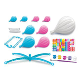 יצירה - הכנת מובייל כדורים פורחים