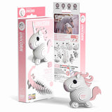 יוגי להרכבה - חד קרן ורוד