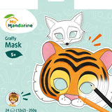 חוברת צביעה מסיכות - חיות