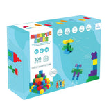 משחק קוביות מגנטיות  - 100 חלקים