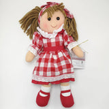 עגלה טיולון לבובה + בובת בד אנושקה מתנה