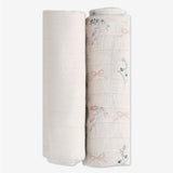 זוג טטרה במבוק - פרחים וסרטים