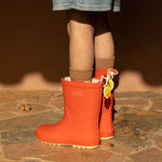 18105---Sticky-Lemon---Socks---farmhouse---check-ladybird-red---style-shot-04