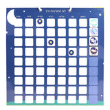 לוח התארגנות דו צדדי חושים - שומרים שגרה