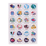 לוח התארגנות דו צדדי חושים - שומרים שגרה