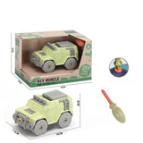 רכב להרכבה DIY - ג'יפ ירוק