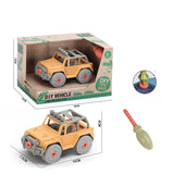 רכב להרכבה DIY - ג'יפ כתום