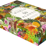 פאזל 1000 חלקים - מסביב לעולם עם 50 צמחים