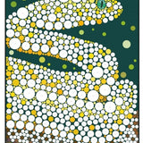 חוברת מדבקות לפי מספרים - טבע