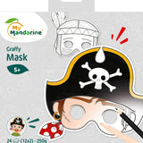 חוברת צביעה מסיכות - פיראטים