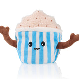 כרית חיבוק מתחממת  -  פופקורן מלוח