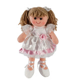 עגלה טיולון לבובה + בובת בד אנושקה מתנה