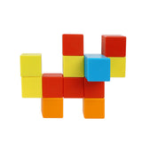 משחק קוביות מגנטיות גדולות - 50 חלקים