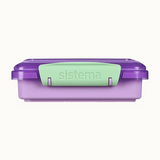 קופסת אוכל לסנדויץ' - דרקון בטירה סגול sistema