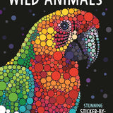 חוברת מדבקות לפי מספרים - חיות בר