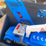 משאית וו גרירה עם קולות ותאורה