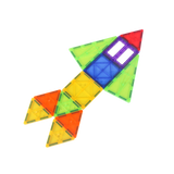 משחק מגנטים תלת מימד- Magnetic Tiles - 100 חלקים