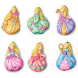 יצירה מגנטים מגבס - נסיכות נוצצות