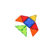 משחק מגנטים תלת מימד- Magnetic Tiles - 100 חלקים