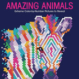 חוברת צביעה לפי מספרים - חיות מדהימות
