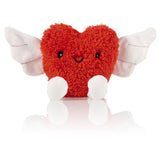 כרית חיבוק מתחממת  -  לב אדום מלאך