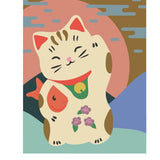 חוברת צביעה לפי אותיות - יפן