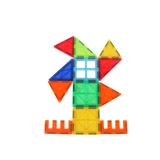משחק מגנטים תלת מימד- Magnetic Tiles - 100 חלקים