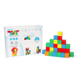 משחק קוביות מגנטיות גדולות - 50 חלקים