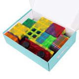 משחק מגנטים תלת מימד- Magnetic Tiles - 100 חלקים