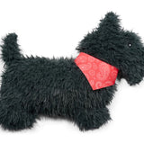 כרית חיבוק מתחממת גדולה - כלב סקוטי