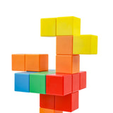 משחק קוביות מגנטיות גדולות - 50 חלקים