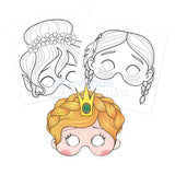 חוברת צביעה מסיכות - דמויות