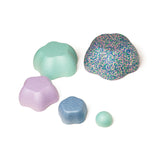 אבני דריכה צבעוניות - כחול