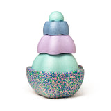 אבני דריכה צבעוניות - כחול